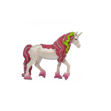 Figurine schleich Sirene Feya sur licorne de mer- Set de 3 Pieces  - Figurines Poupée Princesse Scintillante et Licorne avec