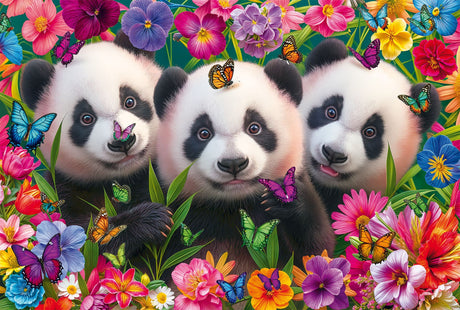 Puzzle - SCHMIDT SPIELE - Panda Trio - 200 pieces - Des 8 ans