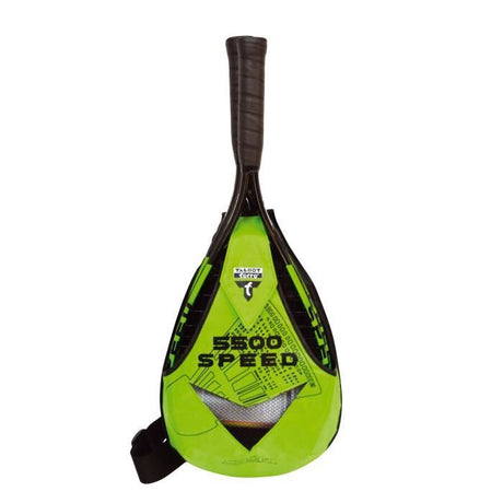 Raquette de Badminton TALBOT TORRO Speed 5500 - Aluminium - 56,5 cm de long - Profil de cadre 17,3 mm - 170 g - Cordage durable