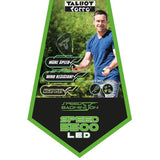 Raquette de Badminton TALBOT TORRO Speed 5500 - Aluminium - 56,5 cm de long - Profil de cadre 17,3 mm - 170 g - Cordage durable