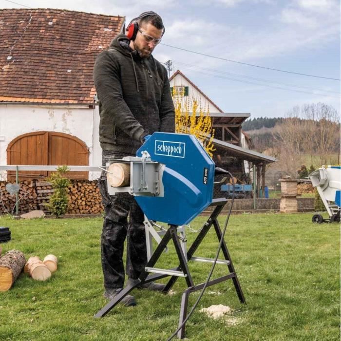 Scie a bűches Scheppach HS410 - lame Ř 405mm - 2200W - garantie 5 ans