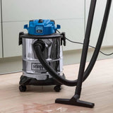 Aspirateur eau et poussiere VC20 - 1300 W - Cuve acier inoxydable  20L - SCHEPPACH
