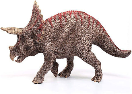 Figurine Tricératops réaliste - Figurine dinosaure authentique de l'ere Jurassique, Schleich 15000 Dinosaurs, Des 4 ans