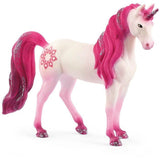 Figurine Licorne jument Mandala - Tatouage rose - Schleich 70717 Bayala