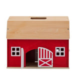 Grande Ferme en Bois, Schleich 42602 Farm World, Set avec maison, 6 clôtures et accessoires, Jouet de ferme, Edition retro limitée