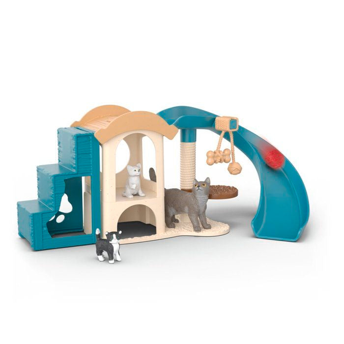Figurine Jeux pour chats, Schleich 42764 Farm World, des 3 ans
