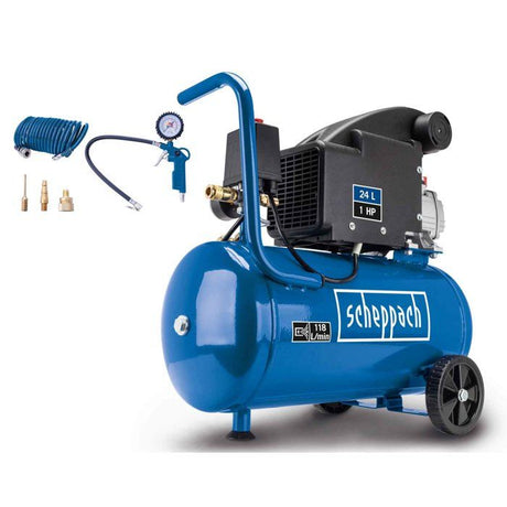 Compresseur de 24 litres SCHEPPACH HC24-8S-A 750 W