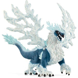 Dragon de glace, Figurine fantastique, pour enfants des 7 ans, figurine, 19 x 22 x 13 cm - schleich 70790 ELDRADOR