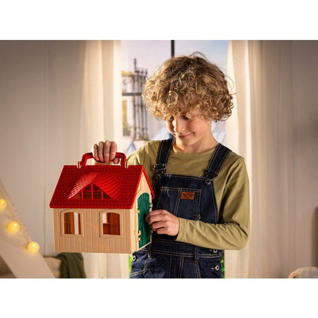 Coffret Ferme Transportable, Schleich 72341 Farm World, Facile a transporter, des 5 ans