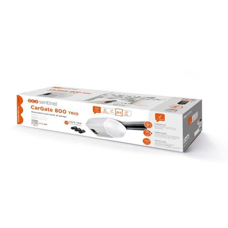 Motorisation 24V pour porte de garage SCS SENTINEL - 10-12m˛/800N - CarGate 800 Trio