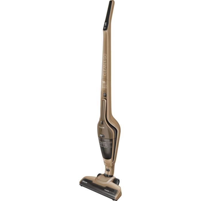 Aspirateur balai sans fil - SENCOR - SVC 8618GD - 2 en 1 - 78 dB - 0,5 L - Or
