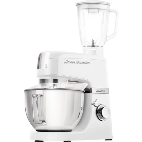 Robot pâtissier Sencor Kitchen Champion STM 6350WH - 1000 Watt - Blanc - 8 présélections - Bol 4.5L