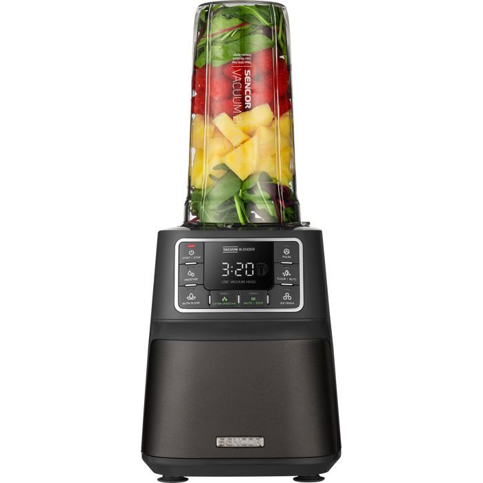 Mixeur automatique - SENCOR - SBU 7878BK - 1500 W - 28 000 tr/min - 7 vitesses - 8 lames - Noir