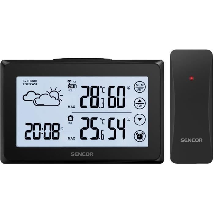 Station météo avec capteur sans fil - Sencor - SWS 2850