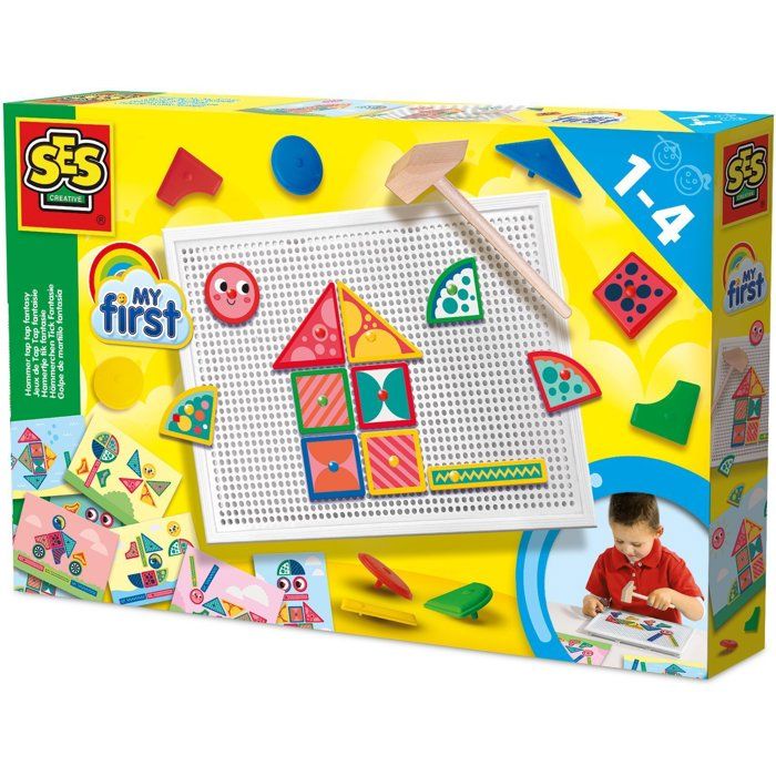 SES CREATIVE - My first - Jeux de Tap Tap fantaisie pour enfant de 12 mois et plus