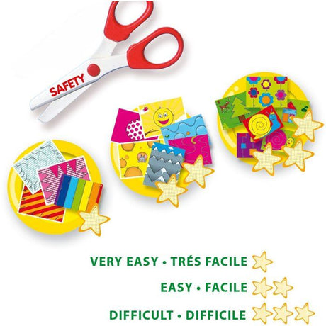 J'apprends a découper - SES CREATIVE - Hobby 3 - 6 - Méga kit - Motricité fine - 48 feuilles d'exercices - Age : 3+