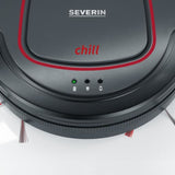 Aspirateur robot SEVERIN - Batterie Lithium 12,8V - Autonomie 90min. - Réservoir 350ml - Silencieux 65dB