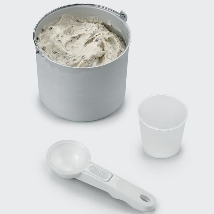 Sorbetiere SEVERIN - EZ7405 - Capacité 2L - Fonction brassage et refroidissement - 180W