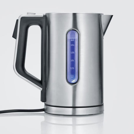Bouilloire SEVERIN WK3418 - Inox - 1,7 L - Température réglable - Affichage LCD