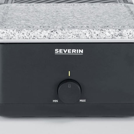Appareil a raclette SEVERIN - RG2366 - Jusqu'a 8 personnes - Pierre naturelle et plaque de cuisson réversible - 1300W