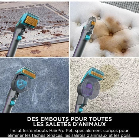SHARK PX250EUT StainStriker Détacheur HairPro Pet - Moquettes, tapis, meubles, escaliers les voitures - 450W - 1,2 L - 1,26 m