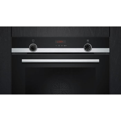 Four pyrolyse - SIEMENS IQ300 - HB574ABR3F - Noir - 7 modes de cuisson - 59,5 x 59,4 x 54,8 cm