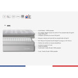 Matelas 160 x 200 SIMMONS - Hauteur 29 cm - Ressorts ensachés Sensoft - No Flip - Enveloppant - Fabriqué en France -  SW5