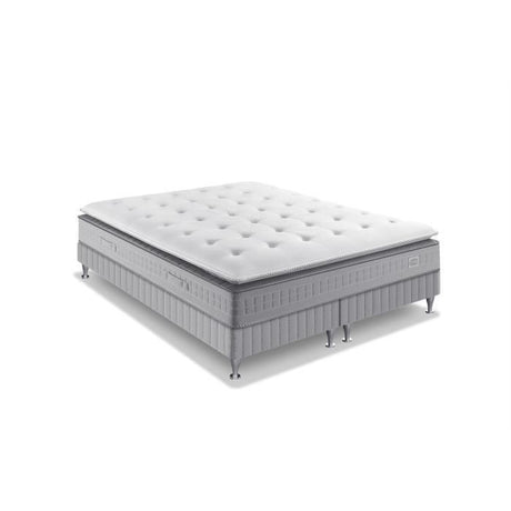 Ensemble matelas sommier 180 x 200 (Sommier 2x90) SIMMONS Hauteur 29 cm - Ressorts ensachés Sensoft - Fabriqué en France -  SW5
