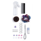 Smoby - Tete a coiffer cheveux afro - Facile a coiffer - 23 accessoires réalistes - Levres thermosensibles - Trappe de rangement