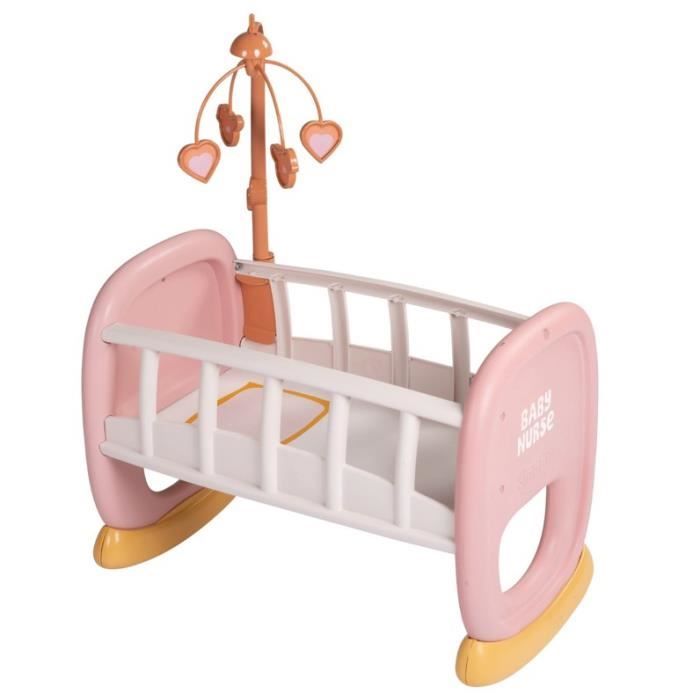 SMOBY - Baby Nurse - Berceau a barreaux - des 18 mois