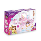 Smoby - Disney Princesse - Valise beauté  facile a transporter - 13 accessoires inclus : coiffure, onglerie, maquillage - Fabricatio