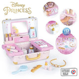 Smoby - Disney Princesse - Valise beauté  facile a transporter - 13 accessoires inclus : coiffure, onglerie, maquillage - Fabricatio