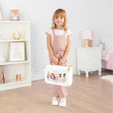 Smoby - Disney Princesse - Valise beauté  facile a transporter - 13 accessoires inclus : coiffure, onglerie, maquillage - Fabricatio