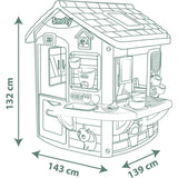 Smoby Life - Mud Cooking House - Fabriquée en France - Matiere Recyclée - 16 accessoires - Des 2 ans
