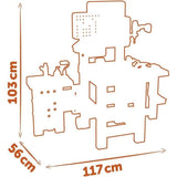 SMOBY - Black and Decker - Mega center - 3 parties : mécanique, plomberie, menuiserie - Nombreux accessoires - Fabrication française