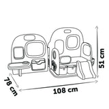Smoby - Baby Care - Creche 5 Espaces + 27 Accessoires - Poupon jusqu'a 42 cm