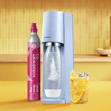 Machine a soda et eau pétillante SODASTREAM - TERRA Bleu - 1 bouteille compatible lave-vaisselle - 1 recharge de gaz 60L