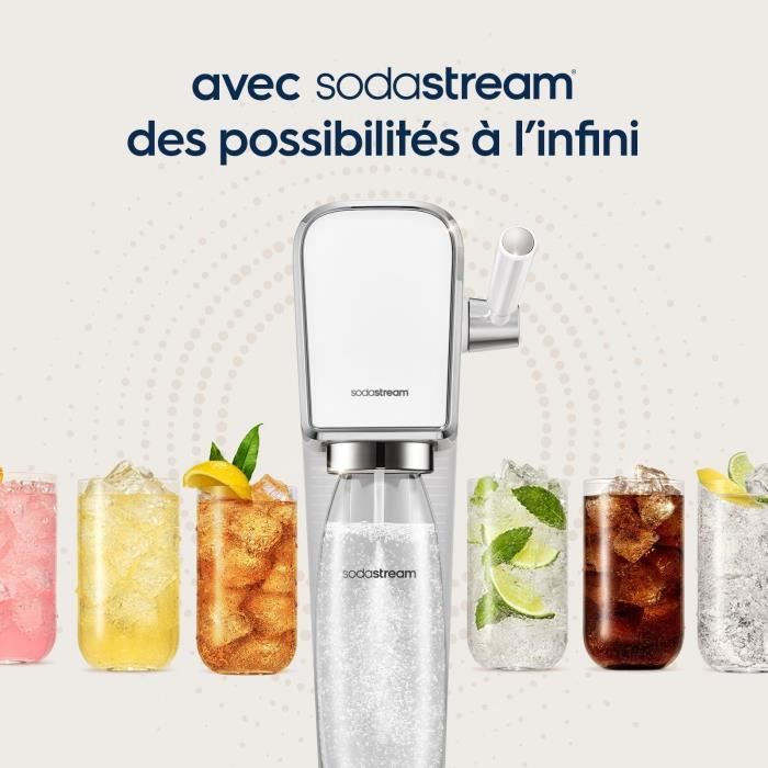Concentrés SODASTREAM - Lot de 6 concentrés Orange - Jusqu'a 54L de boissons - 440 ml