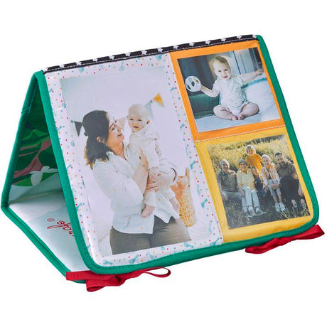 Livre d'éveil - SOPHIE LA GIRAFE - Livre Chevalet a déplier - 3 positions jeu - Miroir - Activités sensorielles