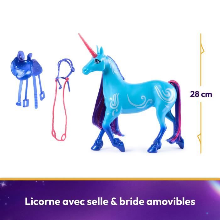 Unicorn Academy - Leaf ou River - Licorne 28cm - modele aléatoire - des 4 ans - L'École des Licornes