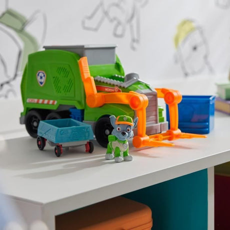 SPIN MASTER CAMION CRUSH 'N' ROLL ROCKY La Pat' Patrouille