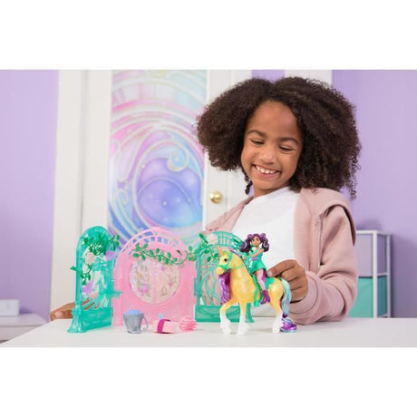 SPIN MASTER PLAYSET MINI POUPEE AVA ET LEAF COLOR REVEAL Unicorn Academy