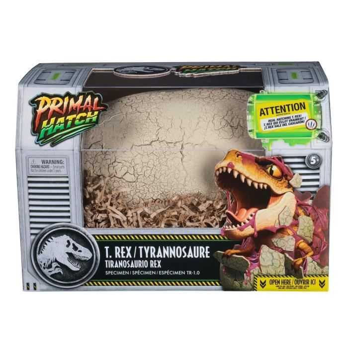 Primal Hatch - T-Rex a faire naître - 100 sons et interactions - des 5 ans