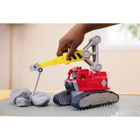 Ruben & Compagnie - Figurine Charlie + véhicule grue - des 4 ans - La Pat'Patrouille