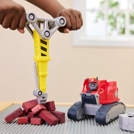 Ruben & Compagnie - Figurine Charlie + véhicule grue - des 4 ans - La Pat'Patrouille