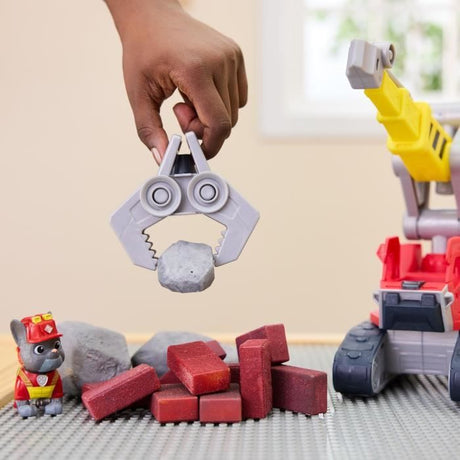 Ruben & Compagnie - Figurine Charlie + véhicule grue - des 4 ans - La Pat'Patrouille
