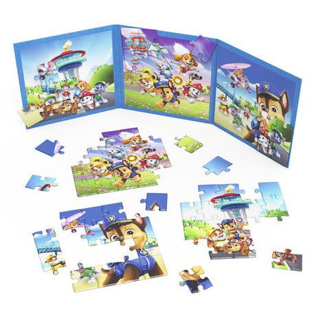 Livres de voyage - Modele aléatoire - 3 puzzles magnétiques -Pat'Patrouille ou Gabby et la Maison Magique ou Dora