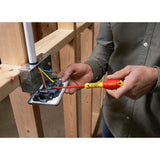 Jeu de 5 Tournevis - STANLEY FATMAX - XTHT0-62692 - Isolés 1000V - Electricien + Phillips + Testeur