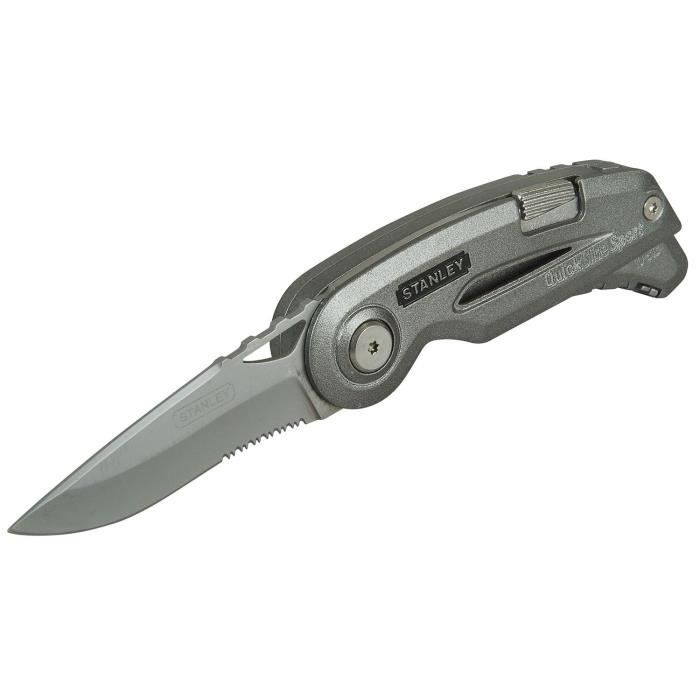 Couteau de poche - STANLEY - 0-10-814 -  multi-lames Quickslide