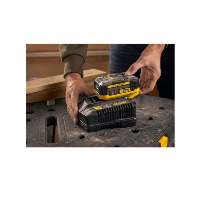 Batterie 18V 4 Ah - STANLEY FATMAX -  Compatible avec la gamme STANLEY FATMAX V20 - SFMCB204-XJ